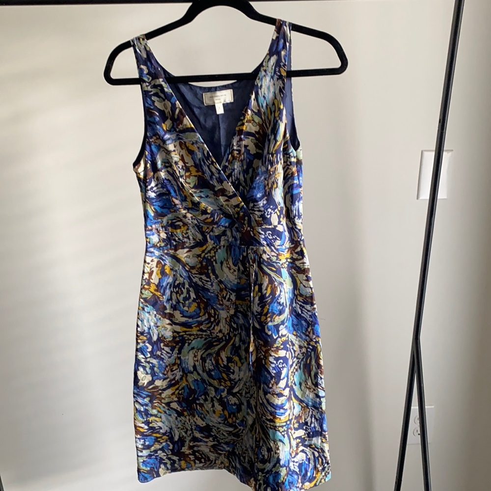 Anthropology faux wrap dress